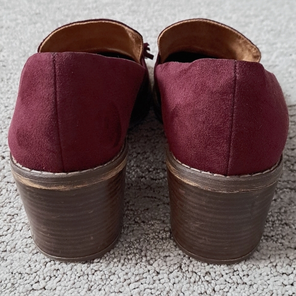 BC BORN IN CALIFORNIA Chunky Heeled Oxfords - Picture 5 of 10